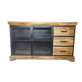 Buffet 2 portes grillages 3...