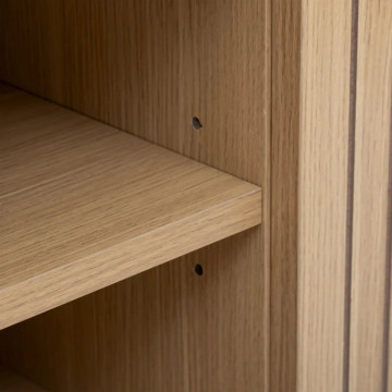 Meuble TV 2 portes 2 niches Tasso 5five - Le Dépôt Bailleul