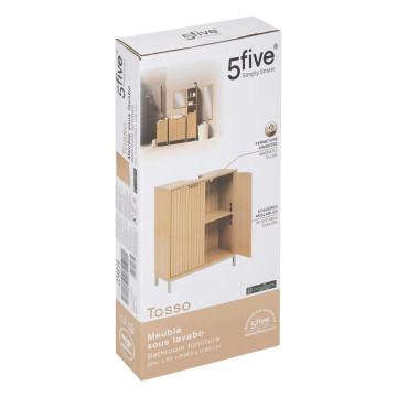 Meuble sous lavabo 2 portes Tasso 5five - Le Dépôt Bailleul