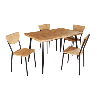 Ensemble table + 4 chaises...