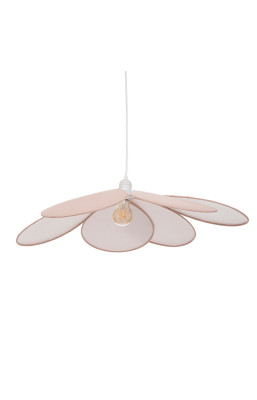Suspension pétales D72 rose...
