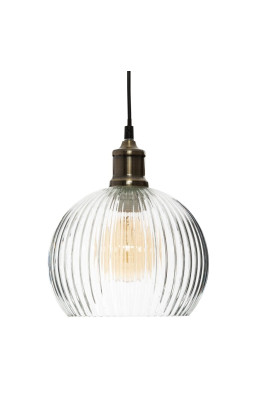 Suspension boule en verre...