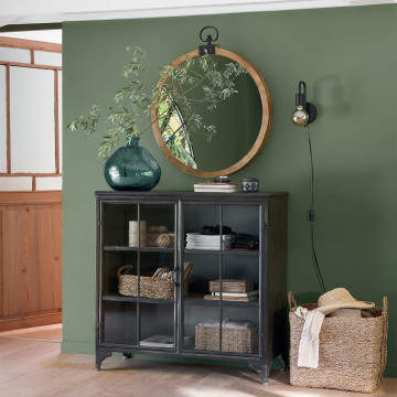 Applique Kéli métal noir D12 Atmosphera - Le Dépôt Bailleul