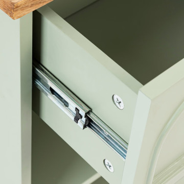 Table de chevet 1 tiroir Mohea céladon Atmosphera - Le Dépôt Bailleul