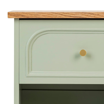 Table de chevet 1 tiroir Mohea céladon Atmosphera - Le Dépôt Bailleul