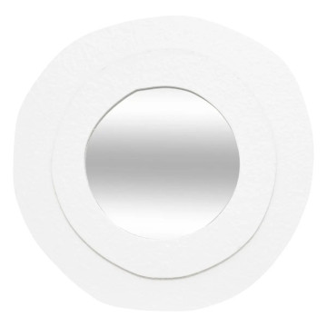 Lot de 3 miroirs ronds D25 Emily blanc Atmosphera - Le Dépôt Bailleul