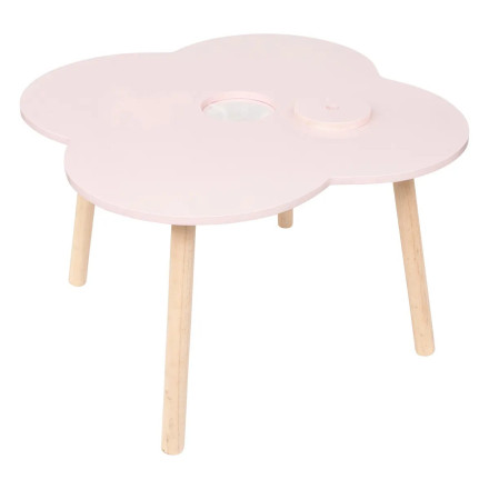 Table enfant Douceur fleur rose Atmosphera - Le Dépôt Bailleul