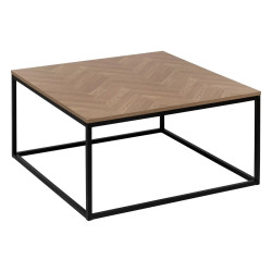 Table basse Chevrons MDF et métal 5five - Le Dépôt Bailleul