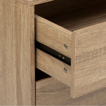 Dressing penderie 3 tiroirs Dolo naturel 5five - Le Dépôt Bailleul