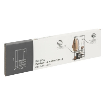 Portant à vêtements Intissa métal et plastique 5five - Le Dépôt Bailleul