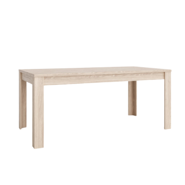 Table à manger 180 x 90 cm naturel clair Genève - Le Dépôt Bailleul