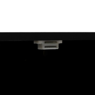 Etagère 6 cases avec portes Chevrons noir 5five - Le Dépôt Bailleul