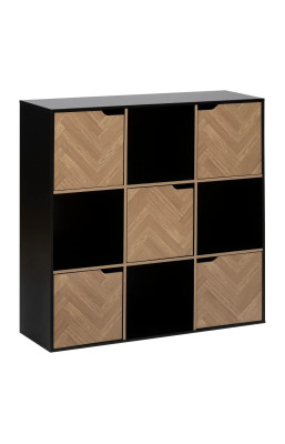 Etagère 9 cases 5 portes...