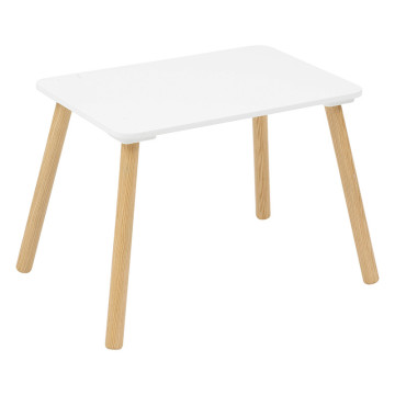 Ensemble table + 2 chaises pour enfant Alex blanc Atmosphera - Le Dépôt Bailleul