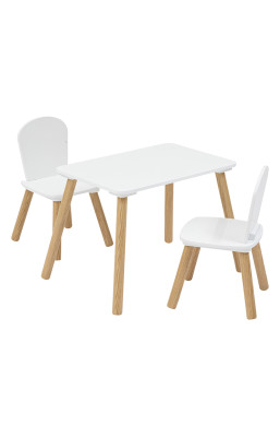 Ensemble table + 2 chaises...