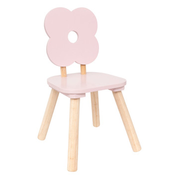 Chaise enfant Douceur fleur rose Atmosphera - Le Dépôt Bailleul