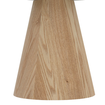 Table à café D40 Hercyna vert métal et bois Atmosphera - Le Dépôt Bailleul