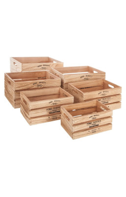 Lot de 6 cagettes Ylias...