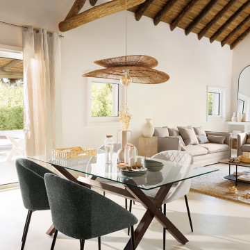 Suspension 69,5 cm jute Alara Atmosphera - Le Dépôt Bailleul