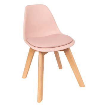 Chaise enfant mini Baya rose Atmosphera - Le Dépôt Bailleul