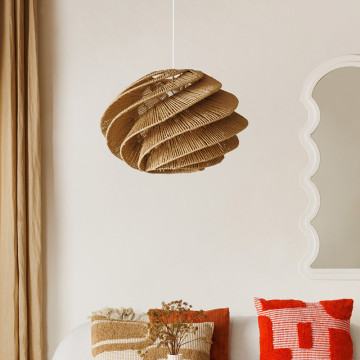 Suspension D54 papier Ozan naturel Atmosphera - Le Dépôt Bailleul