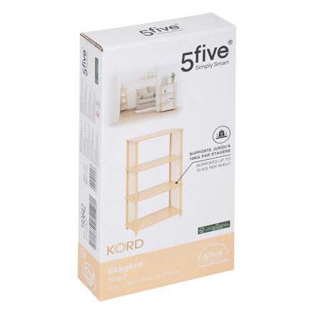 Etagère droite 4 niveaux Kord 5five - Le Dépôt Bailleul