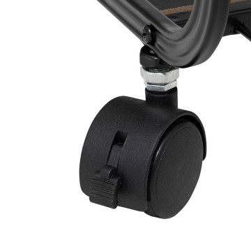 Étagère à roulettes 4 niveaux métal et bois 5five - Le Dépôt Bailleul