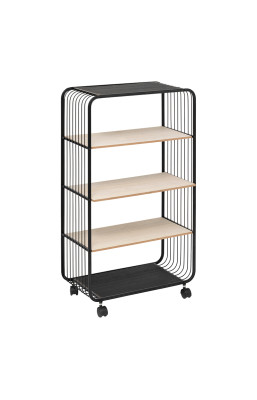 Étagère à roulettes 4...