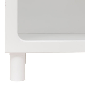 Meuble bas 3 niches Tara blanc Atmosphera - Le Dépôt Bailleul