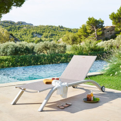 Transat avec roues Jimani cacao / avoine Hespéride - Le Dépôt Bailleul