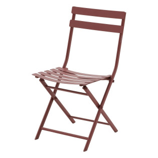 Chaise métal pliante...