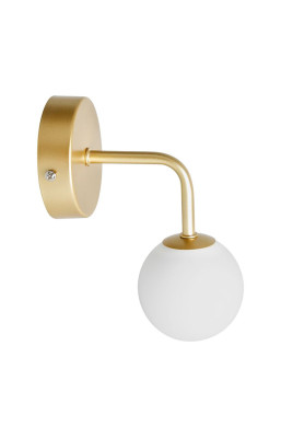 Spot patère doré boule en...