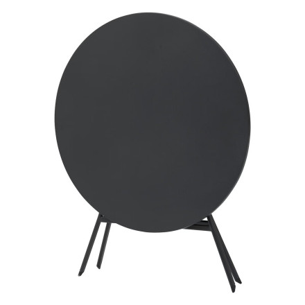 Table ronde pliante Greensboro 4p graphite Hespéride - Le Dépôt Bailleul