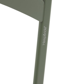 Chaise métal pliante Greensboro laurier Hespéride - Le Dépôt Bailleul
