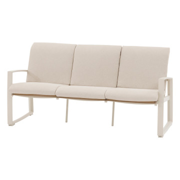 Salon de jardin Boreane 5 places lin / argile Hespéride - Le Dépôt Bailleul