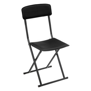 Chaise pliante Design noir...