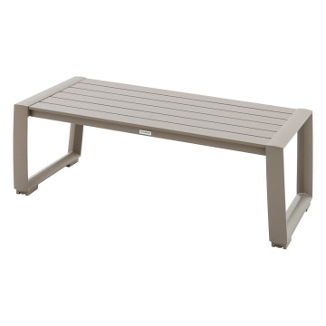 Salon de jardin Boreane 5 places noisette / café Hespéride - Le Dépôt Bailleul