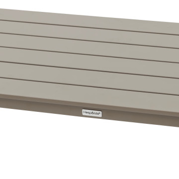 Salon de jardin Boreane 5 places noisette / café Hespéride - Le Dépôt Bailleul