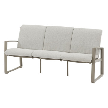 Salon de jardin Boreane 5 places noisette / café Hespéride - Le Dépôt Bailleul