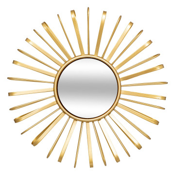 Lot de 3 miroirs ronds D24 Warren métal doré Atmosphera - Le Dépôt Bailleul