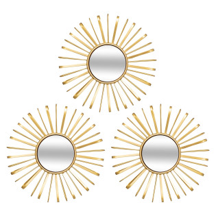 Lot de 3 miroirs ronds D24...