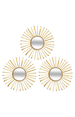 Lot de 3 miroirs ronds D24...