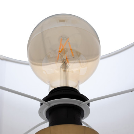 Lampadaire trépied Arthus 163 cm métal doré Atmosphera - Le Dépôt Bailleul