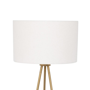 Lampadaire trépied Arthus 163 cm métal doré Atmosphera - Le Dépôt Bailleul