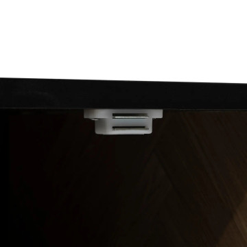 Meuble TV 2 portes 1 tiroir Chevrons 5five - Le Dépôt Bailleul