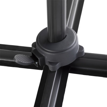 Parasol déporté 3 x 3 m Cayo ardoise Hespéride - Le Dépôt Bailleul