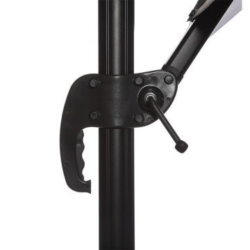 Parasol déporté 3 x 3 m Cayo ardoise Hespéride - Le Dépôt Bailleul