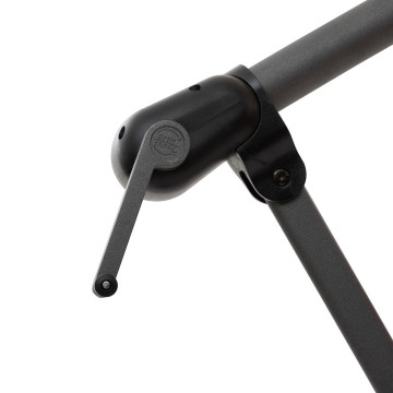 Parasol décentré rond Manoa ambre Hespéride - Le Dépôt Bailleul