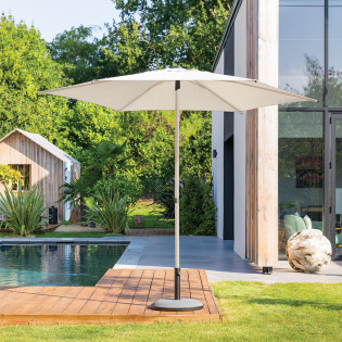 Parasol droit rond 2,7m...