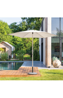Parasol droit rond 2,7m...